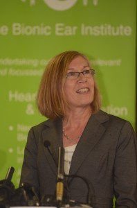 Elaine Saunders launching Australia Hears