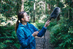 Daniella filming