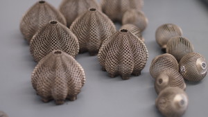3D metal structures printed at MCAM. Credit: Science in Public