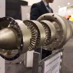 The engine on display