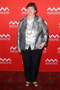 SYDNEY, AUSTRALIA - AUGUST 26: Professor Marilyn Renfree is presented with the 'University of Technology Sydney Eureka Prize for Outstanding Mentor of Young Researchers' at the Australian Museum Eureka Prizes 2015 at Sydney Town Hall on August 26, 2015 in Sydney, Australia. (Photo by Brendon Thorne/Getty Images)