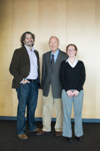 Jose Polo, Donald Metcalf and Kaylene Young. Credit: Mark Coulson/NSCFA