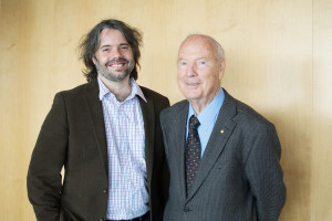 Jose Polo and Donald Metcalf. Credit: Mark Coulson/NSCFA
