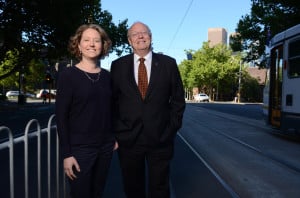 Dr Kathryn Davidson and Dr Graeme Blackman in Melbourne Dr Kathryn Davidson and Dr Graeme Blackman in Melbourne