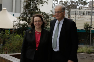Ingrid Scheffer and Sam Berkovic (Photo credit: WildBear)