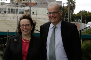 Ingrid Scheffer and Sam Berkovic (Photo credit: WildBear)